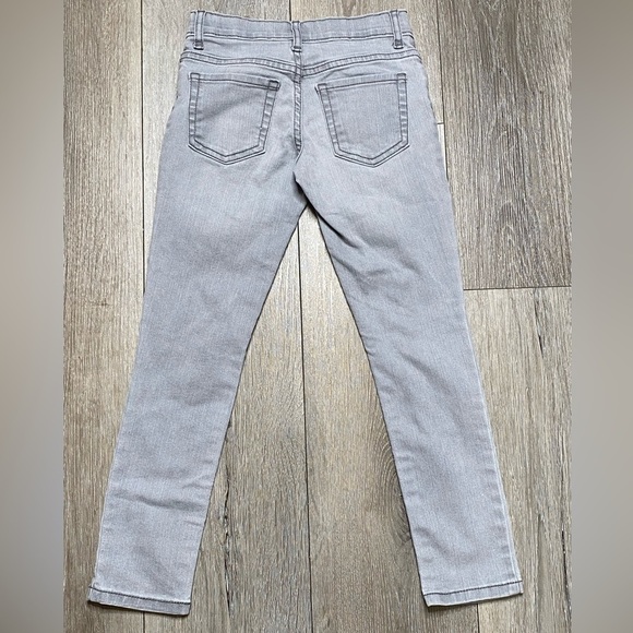 The Children’s Place Gray Denim Super Skinny Jeans Girl Size 6 - Picture 2 of 13